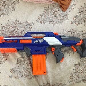 Nerf Blue and Orange Action Figures Playset